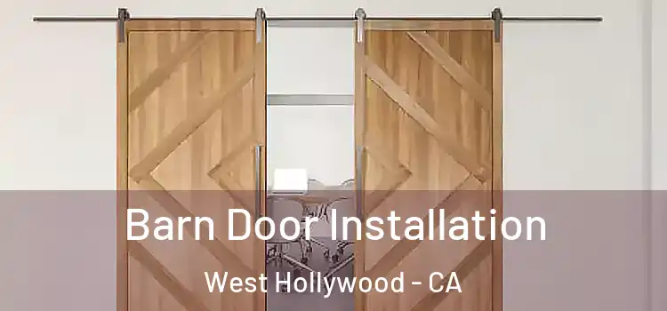  Barn Door Installation West Hollywood - CA