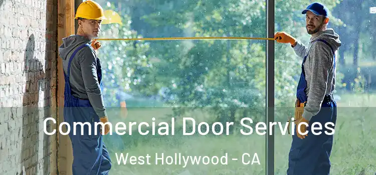 Commercial Door Services West Hollywood - CA