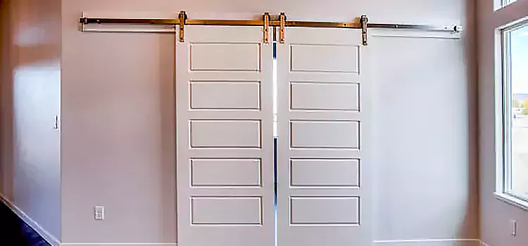 Glass Barn Door with Installation Hardware Kit West Hollywood